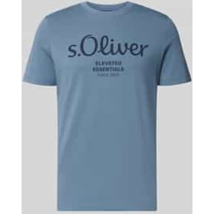 regular fit T-shirt van puur katoen