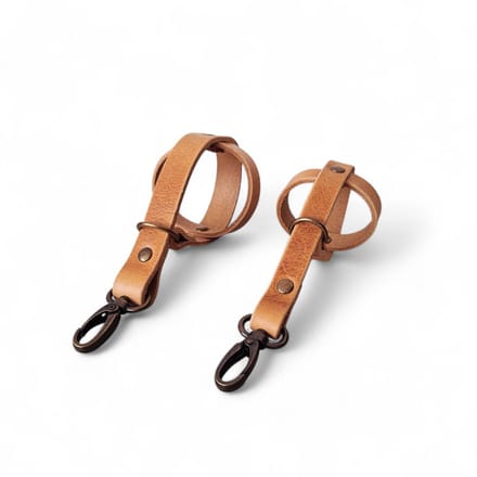 Cooper & Quint Tennisbalhouder- Camel - Oud Messing