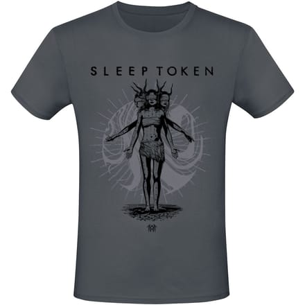 Sleep Token T-shirt - Rain Ecru - S tot 3XL - voor Mannen - donkergrijs