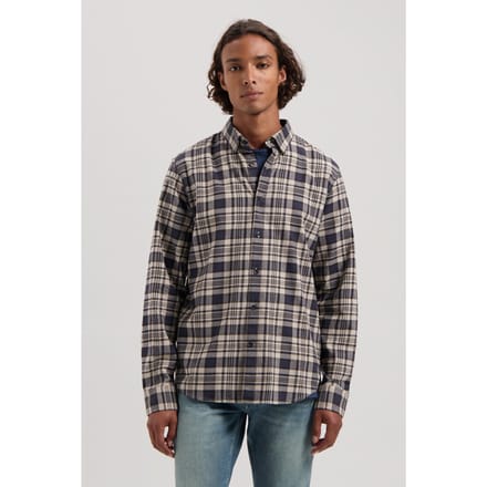 Dstrezzed Ds_john Shirt Sand Maat: M | Casual Overhemden Outlet | Heren | Beige