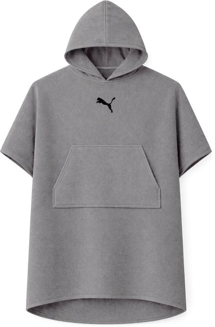 Puma unisex badponcho met capuchon voor strand en sauna 660009