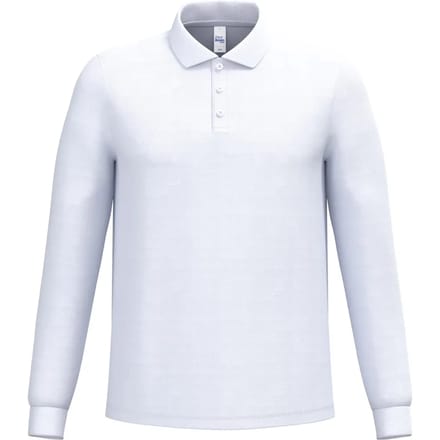 Polo met lange mouwen iDeal Basic Brand