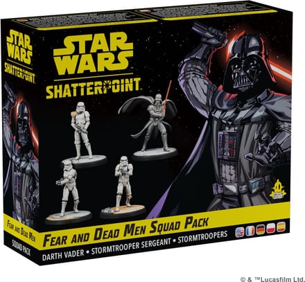 Star Wars Shatterpoint Fear and Dead Men Squad pack - EN/FR/DE/PL/ES