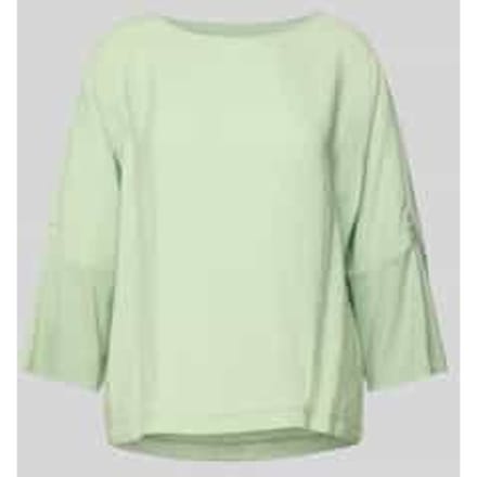 Relaxed fit blouseshirt met 3/4-mouwen, model 'Sumana'