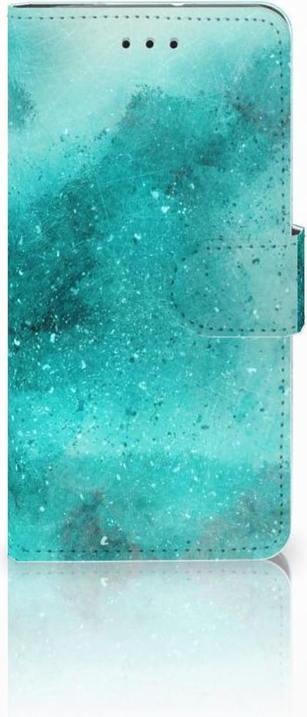 Hoesje Motorola Moto G7 Play Painting Blue