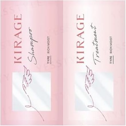 Kose - Kirage Rich Moist Hair Shampoo & Treatment Trial 10ml x 2