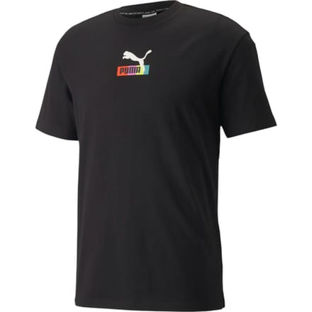 Puma Brand Love Placement T-shirt Zwart K001