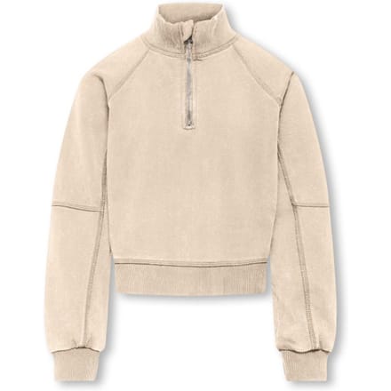 ONLY KOGDONNA L/S HALF ZIP WASHED UB SWT Meisjes Trui - Maat 122/128