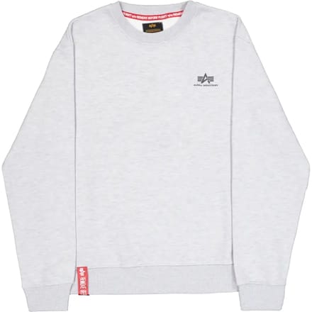 Sweatshirt met klein logo Alpha Industries Basic