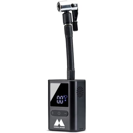 Midland Enerpump Mini - tragbarer Druckluftkompressor Accucompressor Digitaal display