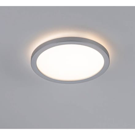 Paulmann 70990 P Atria Shine 11,2W 3000K 190mm ch mt Ks LED-plafondlamp LED LED vast ingebouwd 11.2 W Chroom (mat)