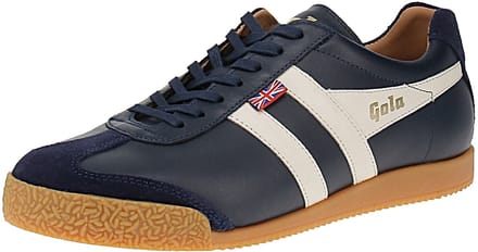 Gola Harrier Elite 2 Trainer - Heren Sneaker - Navy-Off-White
