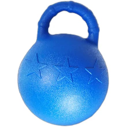 Paarden bal met handvat - Koningsblauw