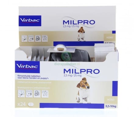 Milpro Kleine Hond 24 tabl.