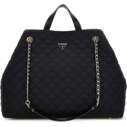 GUESS Shopper Schoudertas Giully II Large 2 In 1 Tote Bag Black Zwart