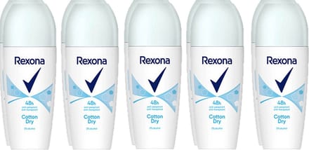 Rexona Deo Roller Cotton Dry - 10 x 50 ml