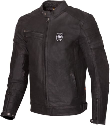 Merlin Alton II D3O Zwart Leren Motorjas - Jas