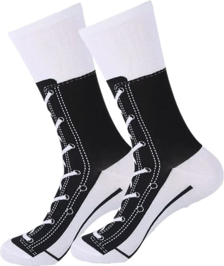 Sneakersokken - Sokken met Sneaker Print - Grappige Sokken - maat 37/40