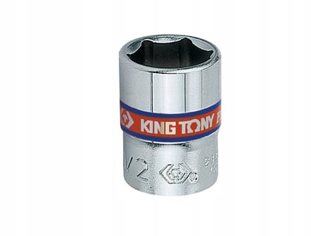 King Tony Dopsleutel 1/4" 11/32" x 24,5mm 6-kant Cr-V