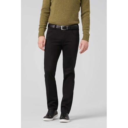 SINGLES DAY! Meyer - Jeans Broek Diego Zwart - Heren - Maat 54 - Regular-fit