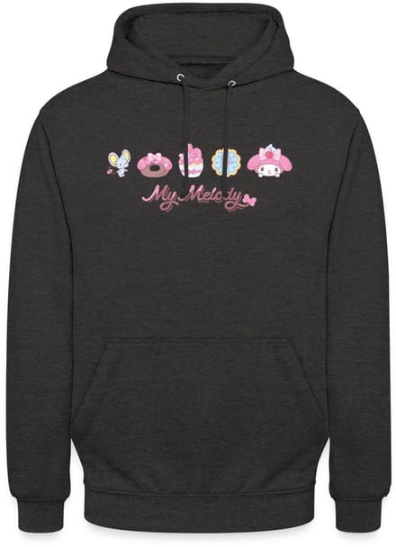 My Melody Met Flat En Gebakjes Hoodie Unisex