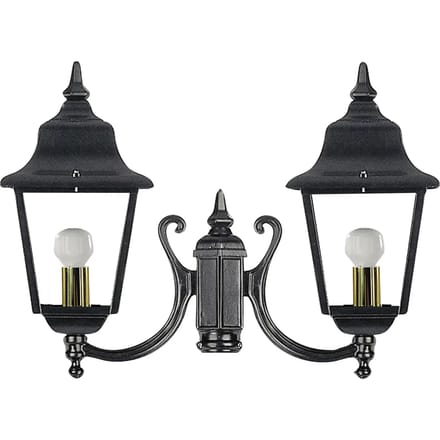 Tweearmige mastverlichting Dopo lighting Rob Ip44 E27
