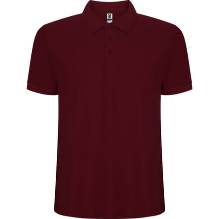 Roly Heren Pegaso Premium Effen Polo Shirt (Granaatrood)