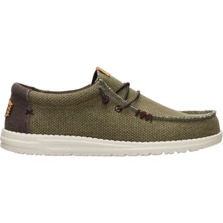 Hey Dude Wally Braided instappers groen - Maat 43