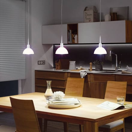 Paulmann URail hanglamp Sarrasani, signaalwit, metaal