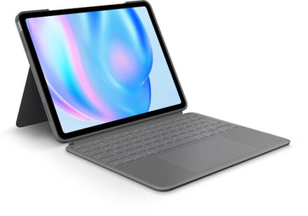 Logitech Combo Touch - Tablettoetsenbord - Geschikt voor iPad Air 13 inch (M2 & M3) - Qwerty UK - Grafiet
