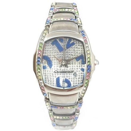 Horloge CHRONOTECH CT7896SS-72M. Kwarts, Kleur wit. Vrouw. gray