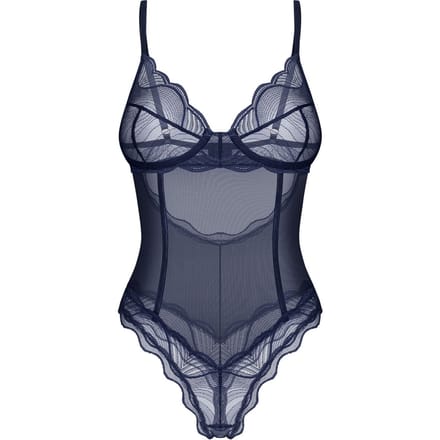 Obsessive - Nightly Teddy Open Kruis - Blauw