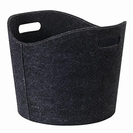 Vilten Brandhouttas 31 cm - Grijs