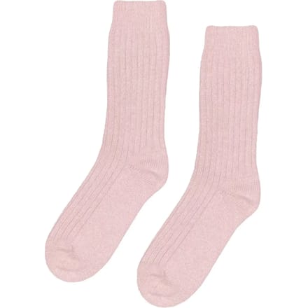 Wollen sokken Colorful Standard Merino Blend faded pink