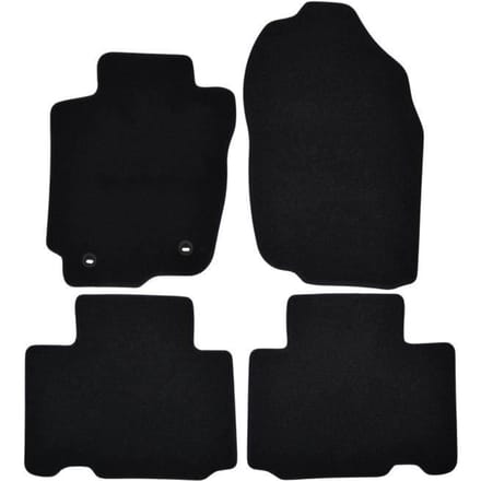 Tapis de sol - Toyota - Rav4 2013-2018 - 4 pièces - Velours - Antidérapant - Renforcé