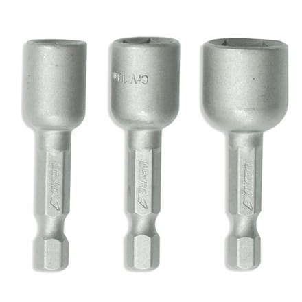 Dedra - Dopsleutelset - 8mm - 10mm - 13mm - Magnetisch