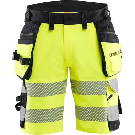 Korte hoge zichtbaarheid stretch 4D Blaklader