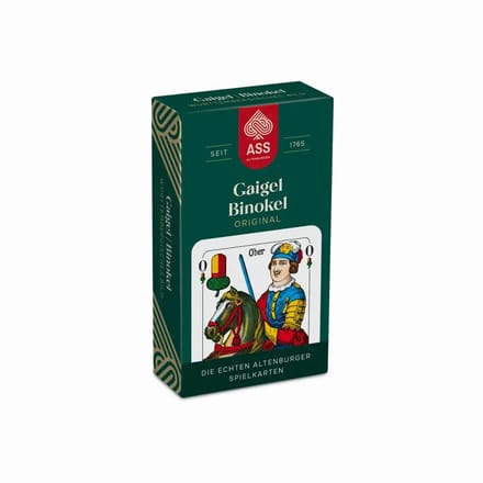 ASS Altenburger kaartspel Gaigel Binokel Württemberg FSC duurzaam.