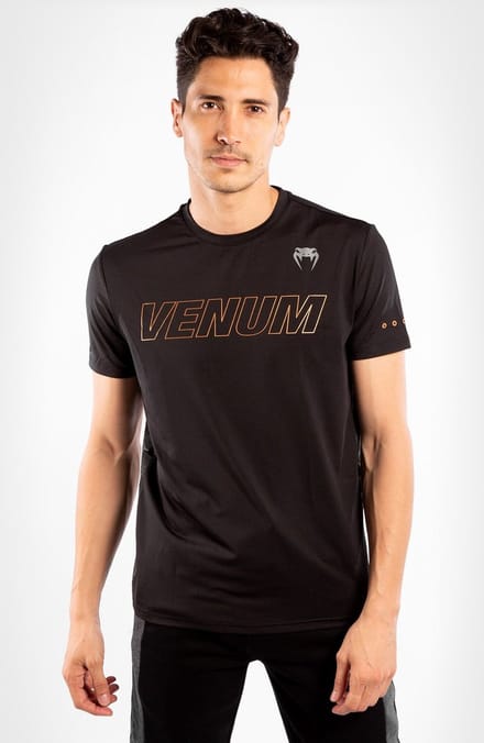 Venum Classic Evo Dry-Tech T-shirt Zwart Brons - S