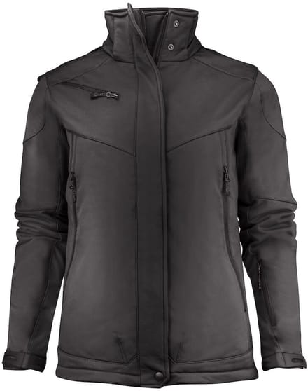 Printer SOFTSHELL JACKET SKELETON LADY 2261041 - Zwart - M