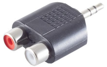 Klinkenstecker Stereo 3,5mm / 2 Cinchbuchsen
