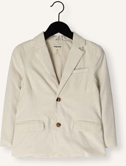 MAYORAL Jacket Colberts Jongens - Ecru - Maat 104