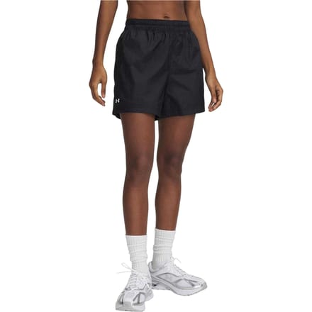 Under Armour Dames Rival Duurzame Workout Shorts (Zwart)