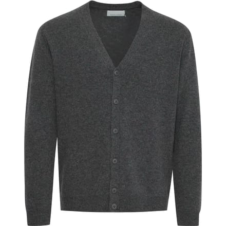Gebreid jack met knoopsluiting model 'KARL'