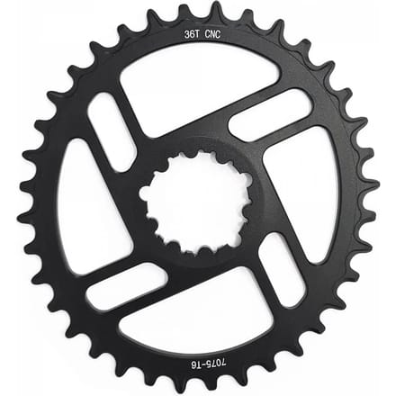 Aluminium ovaal crankstel Krayton 7075-T6