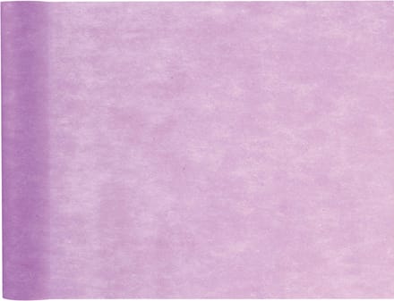 Santex Tafelloper op rol - 2x - lila paars - 30 cm x 10 m - non woven polyester