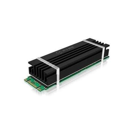 ICY BOX IB-M2HS-70, Kühlkörperset für M.2 2280 SSD, Aluminium, 10 mm dick 60314 M.2 SSD-koeler