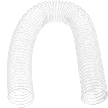 Flexibele PVC Afzuigslang - 65mm Diameter en 1 Meter Lengte voor Werkplaats