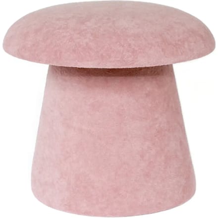 Leitmotiv Poef Mushroom - Roze - 39.5x39.5x37cm - Scandinavisch