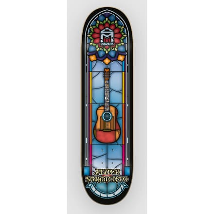 SK8 Mafia Stained Glass Sarmiento 7.75"x31.43" Skateboard Deck patroon